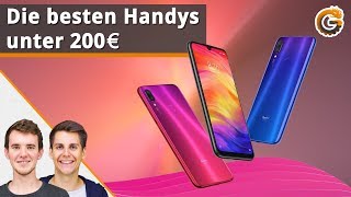 Die besten Handys unter 200 Euro Unsere Testsieger 2019 [upl. by Whang305]