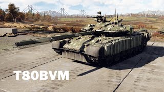 T80BVM and SU22M3 CAS war thunder gameplay ground rb [upl. by Artina]