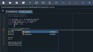 Using root from scipyoptimize [upl. by Thorley764]