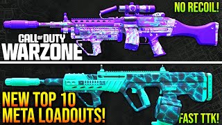 WARZONE New TOP 10 BEST META LOADOUTS After Update WARZONE Best Weapons [upl. by Aseena920]