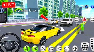 3D Driving Class Simulation  Funny Police Officer Refuel His Super Car Gas Crazy Driving Gameplay [upl. by Sanger851]