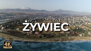 Żywiec z drona  Zima  LECE W MIASTO™ 4k [upl. by Sewel995]