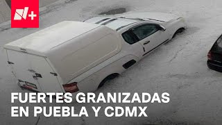 Lluvias y granizadas en medio de la tercera ola de calor  En Punto [upl. by Terra496]