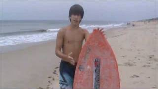 Skimboarding Tutorial Basic Tips Tricks Board Types [upl. by Pail]