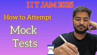 How to Attempt Mock Test IIT JAM 2025  Devender IIT GN [upl. by Ytsirhk654]