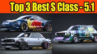 Top 3 Best S Class Car in NFS Unbound Update 51 [upl. by Tirrej]