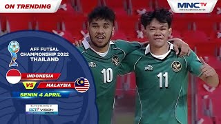 SENGIT PARAH PERTANDINGAN INDONESIA VS MALAYSIA 51  AFF FUTSAL CHAMPIONSHIP 2022 [upl. by Nerag]