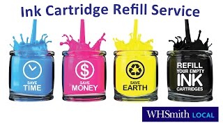 WHSmith Local Ink Cartridge Refilling Service UK [upl. by Rese676]