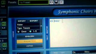 Einuz  Symphonic Choir Wordbuilder [upl. by Felton]