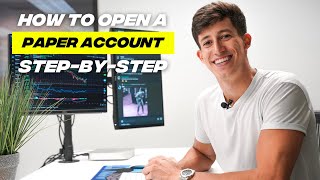 How To Set Up A Paper Trading Account On Webull For Beginners 2023 [upl. by Chabot761]