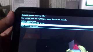 Hard Reset Motorola XOOM [upl. by Ettigdirb]