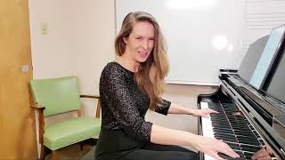 Solfeggietto CFE Bach playalong tutorial [upl. by Olimreh]