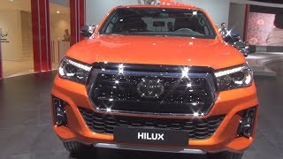 Toyota Hilux Double Cab Invincible 24 L 150 D 4D 4WD BVA6 2019 Exterior and Interior [upl. by Oirrad]