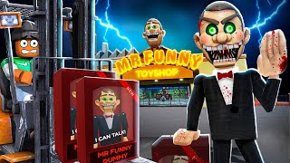 Roblox Escape Mr Funnys Toyshop SCARY OBBY [upl. by Enaz]