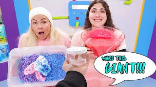 MAKE THIS TINY SLIME INTO A GIANT SLIME CHALLENGE Slimeatory 663 [upl. by Gillian]