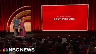 Watch 2024 Academy Awards Best Picture nominations announced [upl. by Alolomo5]