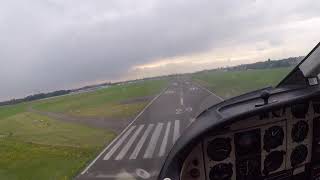 Landing Antwerp  EBAW  15 07 2020  IVICC  Partenavia P68 [upl. by Gambrell]