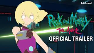 Rick and Morty The Anime  Official Trailer  Adult Swim Europe [upl. by Eikram]