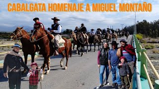 CABALGATA HOMENAJE A MIGUEL MONTAÑO EN JÁCHAL🐴🐴 [upl. by Aikemehs646]