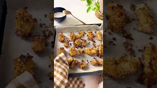 NUGGETS maison à base de CORN FLAKES  🌽 recette healthy nuggets shorts [upl. by Wendeline]