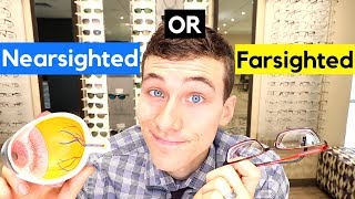 Nearsighted vs Farsighted  What Does it Mean to Be Nearsighted [upl. by Giliana]