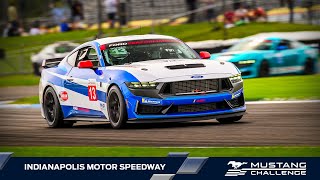 Race 2 I Indianapolis Motor Speedway I Mustang Challenge  Ford Performance [upl. by Matthews]