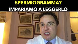 LO SPERMIOGRAMMA [upl. by Nobel410]