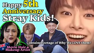 Stray Kids 생일 축하해 ✨Chaotic amp Wholesome✨ Compilations  Movie Makeup Artist Reacts [upl. by Willis298]