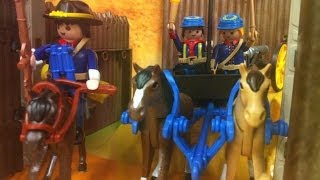 Playmobil Western Fort des soldats [upl. by Iseabal]