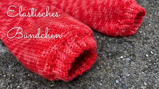 Elastisches Bündchen Häkelanleitung  Woolpedia® [upl. by Knarf]