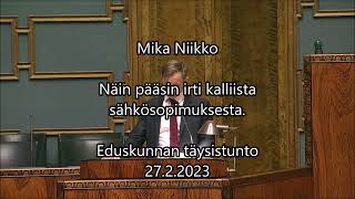 Näin pääsin irti kalliista sähkösopimuksesta  Mika Niikko 2722023 [upl. by Yeldud]