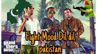 Dil Dil Pakistan Full Larai Mood 😂 GTA V  Defy On The Mic [upl. by Riana]