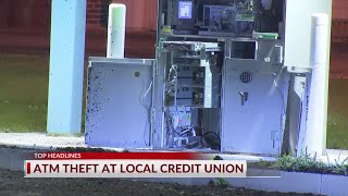 UHaul and chain used to break into Clintonville ATM machine [upl. by Alejandra]