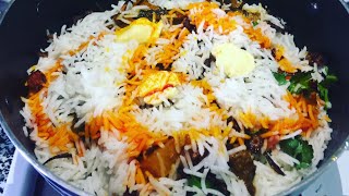 Traditional Mutton Biryani  Mutton Biryani Recipe  Bariis Biryani Cadi Ehen [upl. by Lirret]