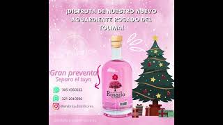 Video Lanzamiento del Aguardiente Rosado del Tolima Fábrica de Licores del Tolima [upl. by Ellerahs308]