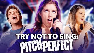 Pitch Perfect Try Not to Sing ft Anna Kendrick Hailee Steinfeld amp More  TUNE [upl. by Akirahc241]