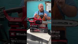 Win an Einhell Cordless Chainsaw canadianwoodworking httpsshorturlatubed7 [upl. by Atwater889]