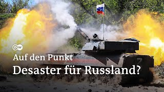 Siegesparade ohne Sieg Verliert Putin den Krieg gegen die Ukraine  Auf den Punkt [upl. by Winograd]