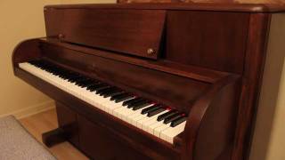 1913 Steinway Model O Grand Piano in Flame Mahogany [upl. by Leavitt]