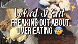 What I Eat  Health Update Food Overload amp Freaking Out About Over Eating Anorexia Recovery [upl. by Adnolahs]