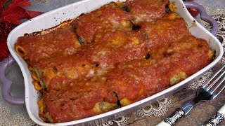 SONO LA FINE DEL MONDO INVOLTINI DI MELANZANE E PASTA ALLA SICILIANA Ricetta Facile [upl. by Eynttirb]