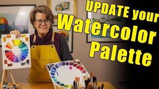 How to Change the Colors on Your Watercolor Palette  My Updated Colors [upl. by Eiveneg]