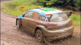 Kielder Forest Rally 2024  SIDEWAYS  ACTION [upl. by Ardua238]