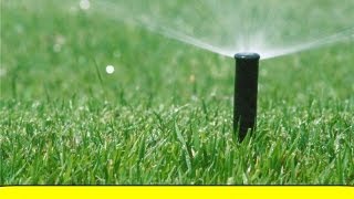 How To Install a Sprinkler System HowToLoucom [upl. by Dittman]