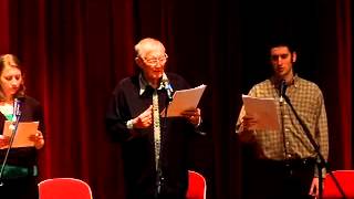 Poetry Reading by Yevgeny Yevtushenko [upl. by Airegin]