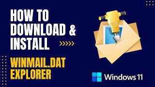 How to Download and Install Winmaildat Explorer For Windows [upl. by Barimah]