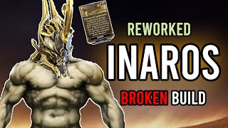 Broken INAROS Prime Build  Reworked Inaros  Dante Unbound Warframe [upl. by Anemix360]