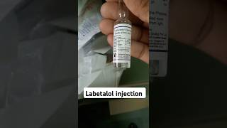 Best injection for high BP in emergency  Labetalol injection [upl. by Eneja]