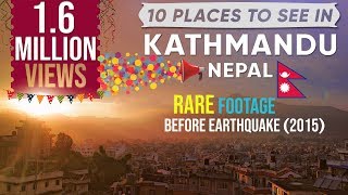 10 Things To Do In KathmanduNepal  Full HD 1080p Places to visit [upl. by Bacon]