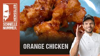 Schnelles Orange Chicken Rezept von Steffen Henssler [upl. by Alderman]